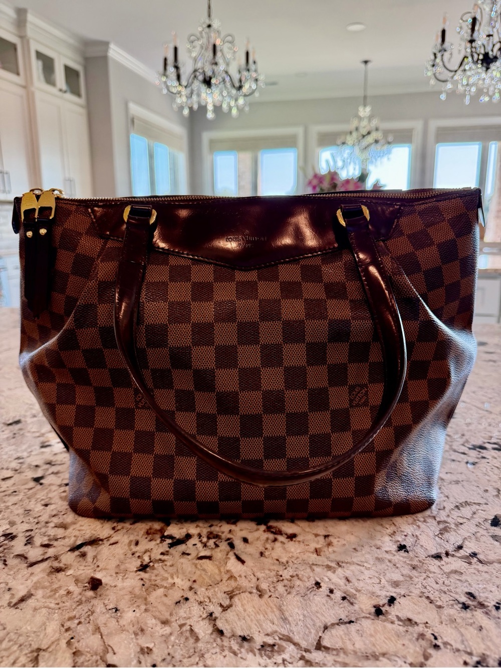 Louis Vuitton Westminster GM Damier Ebene Tote N41103